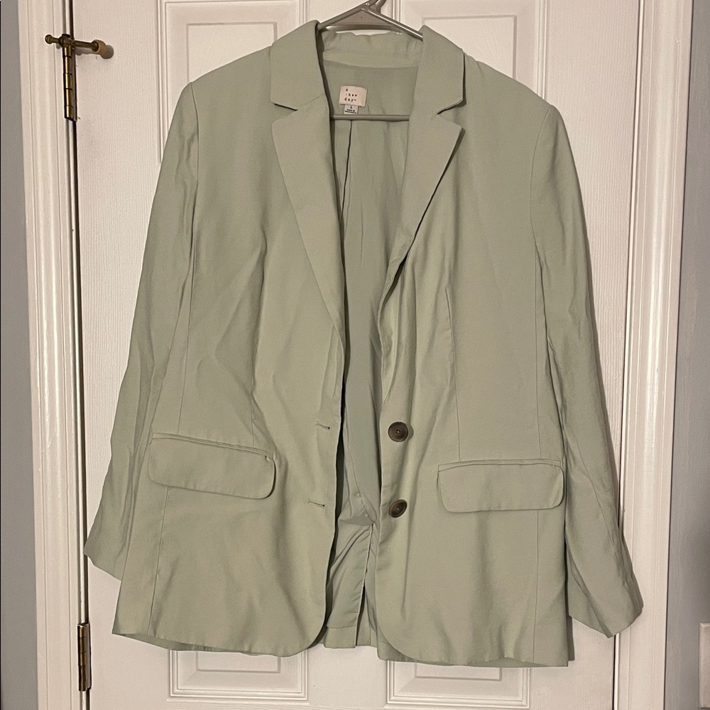 Mint Green Blazer